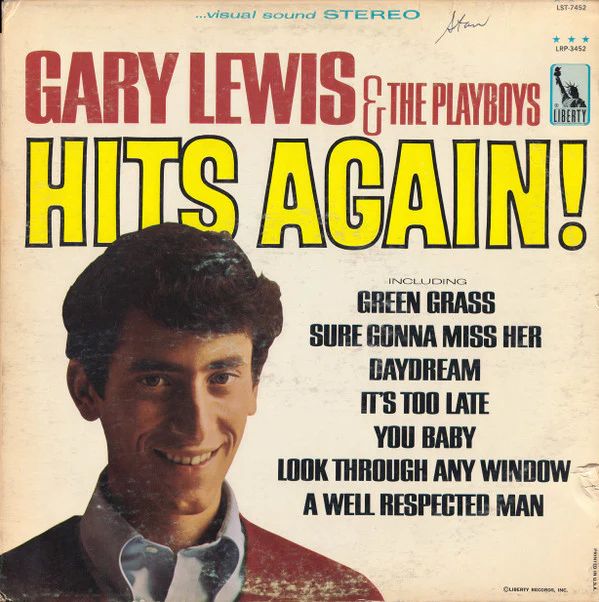Gary Lewis & The Playboys - Hits Again! (LP, Album, Pit) (Very Good (VG))