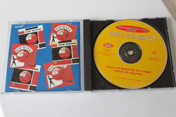 Gary U.S. Bonds - Dance 'Til Quarter To Three / Twist Up Calypso (CD, Album, Comp, RM) (Near Mint (NM or M-)) - Image 3