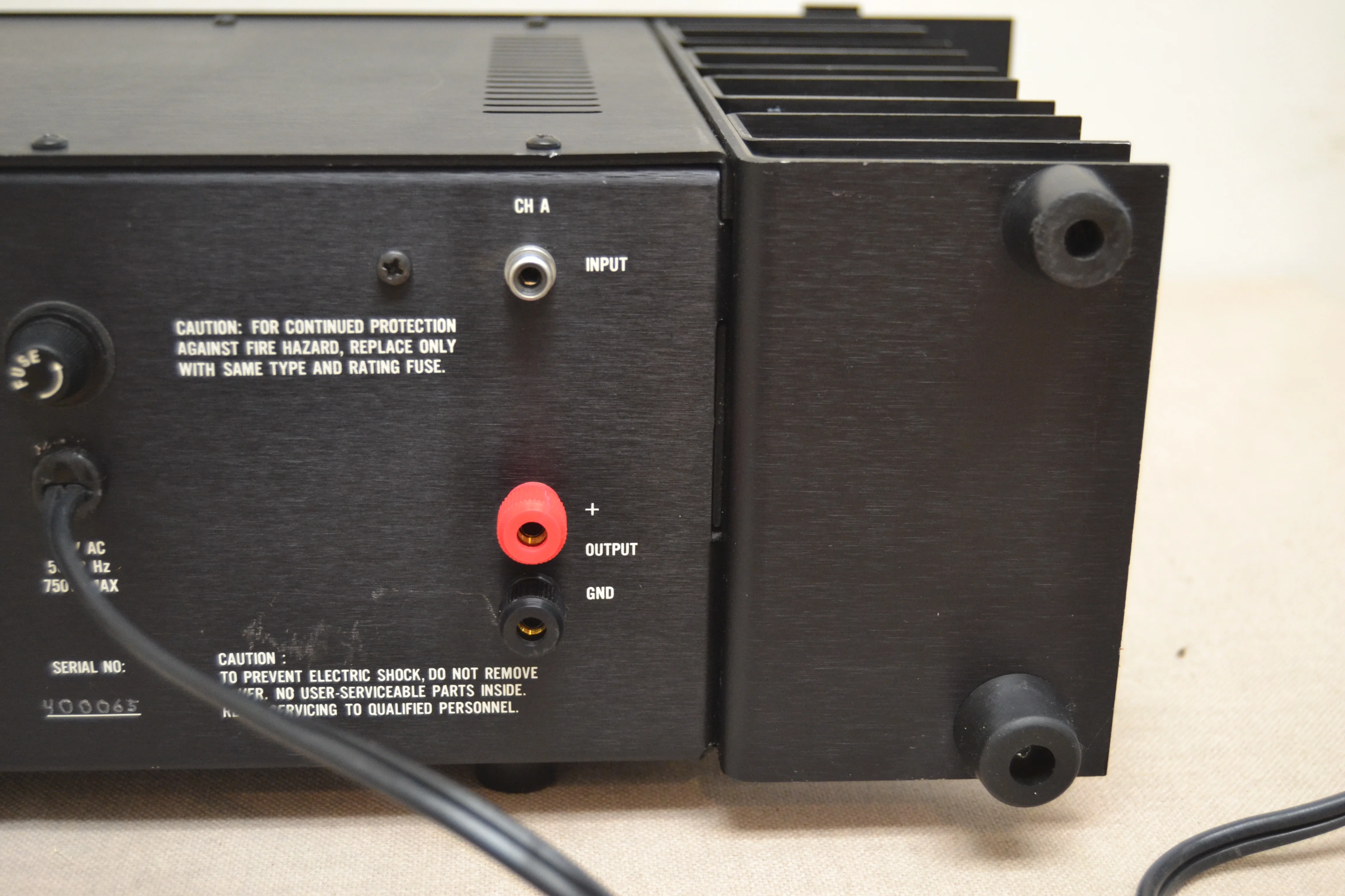 GAS Son of an Ampzilla Power Amplifier * 80W RMS * 1977 * Fully Recapped - Image 13