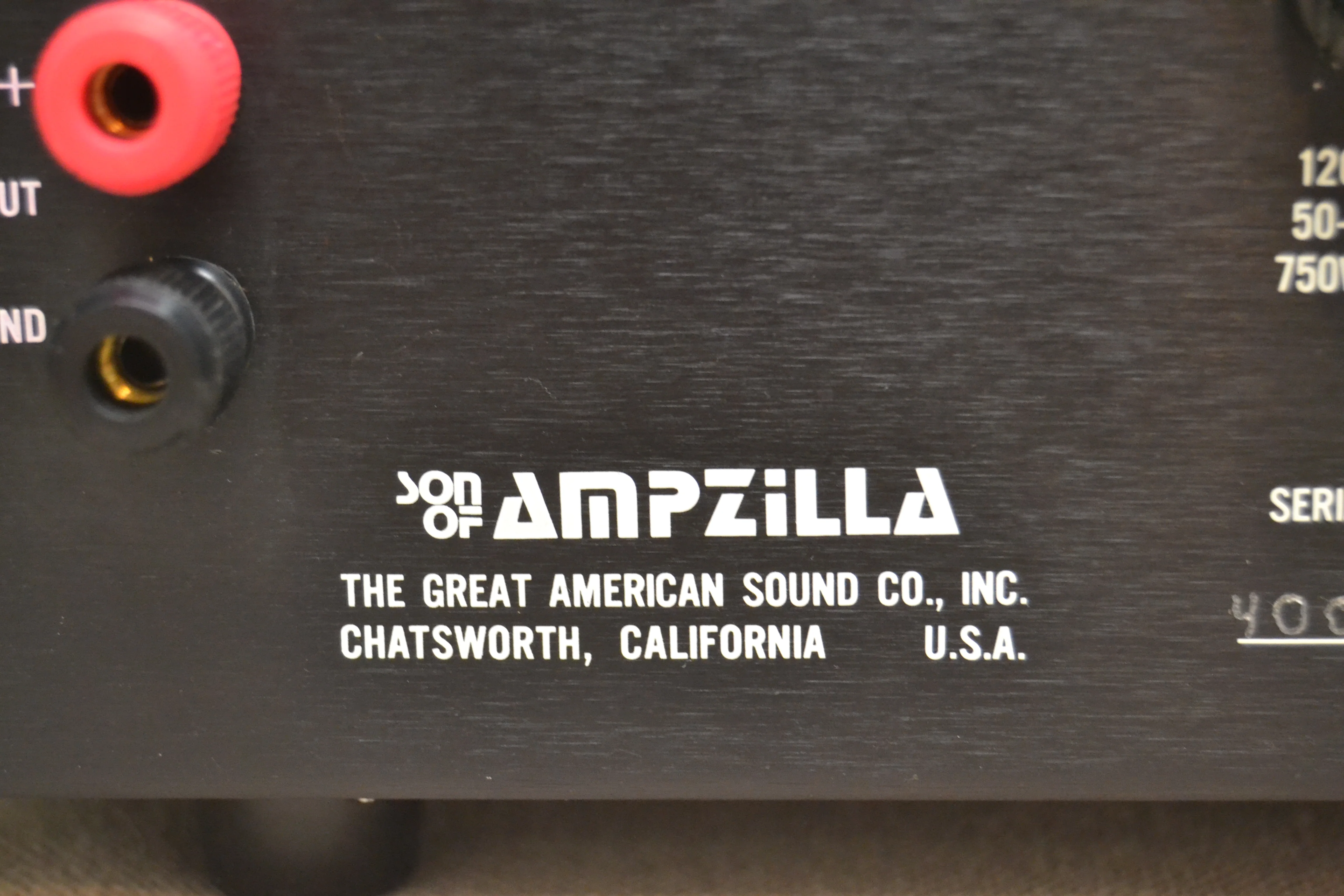 GAS Son of an Ampzilla Power Amplifier * 80W RMS * 1977 * Fully Recapped - Image 14