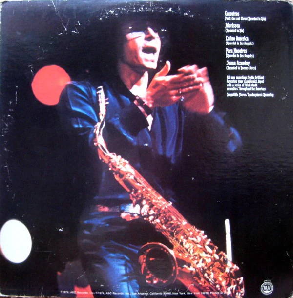 Gato Barbieri - Chapter Two: Hasta Siempre (LP, Album, Quad, Gat) (Very Good Plus (VG+)) - Image 4