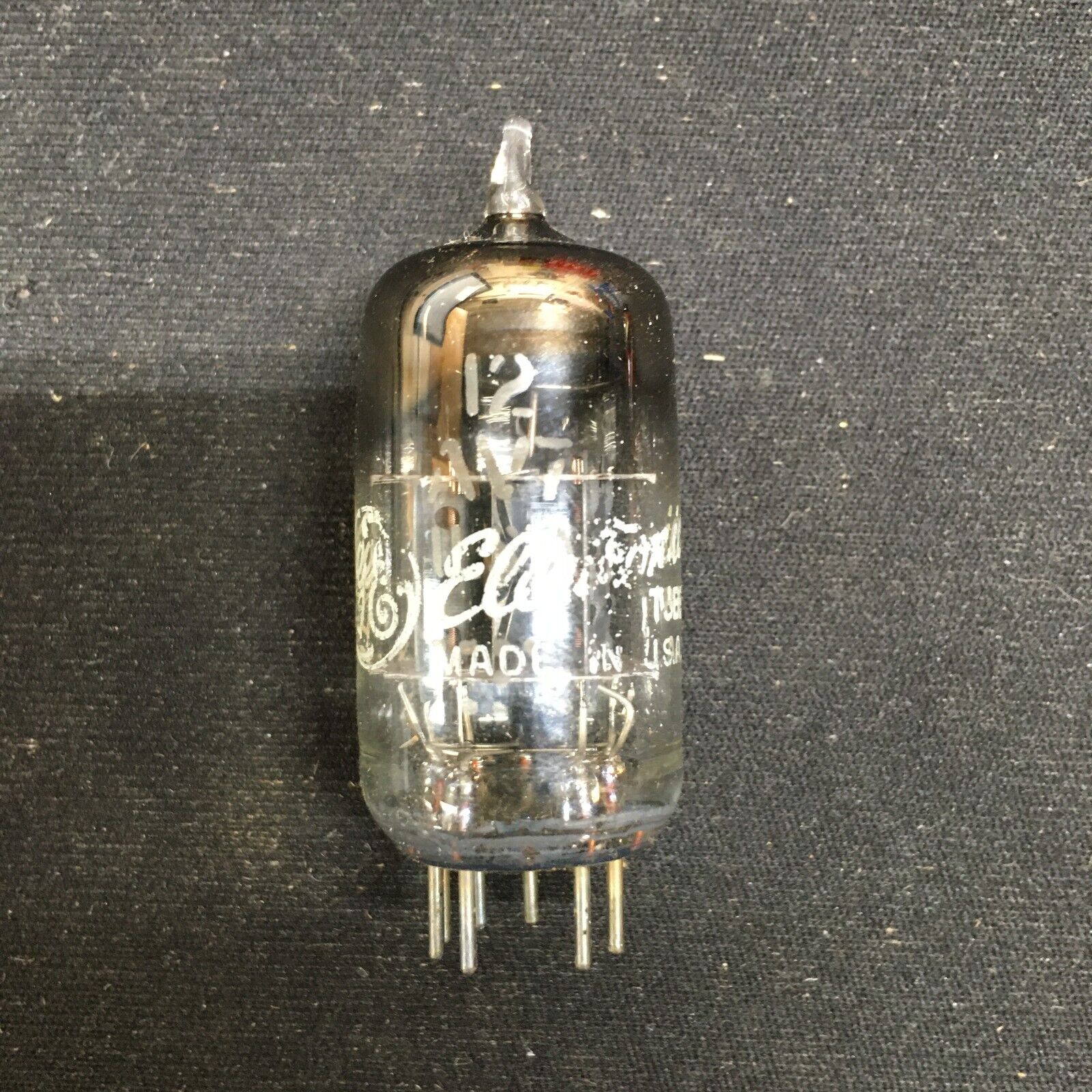 GE 12AV7 Vacuum Tube * Tested 106%/106% - Image 2