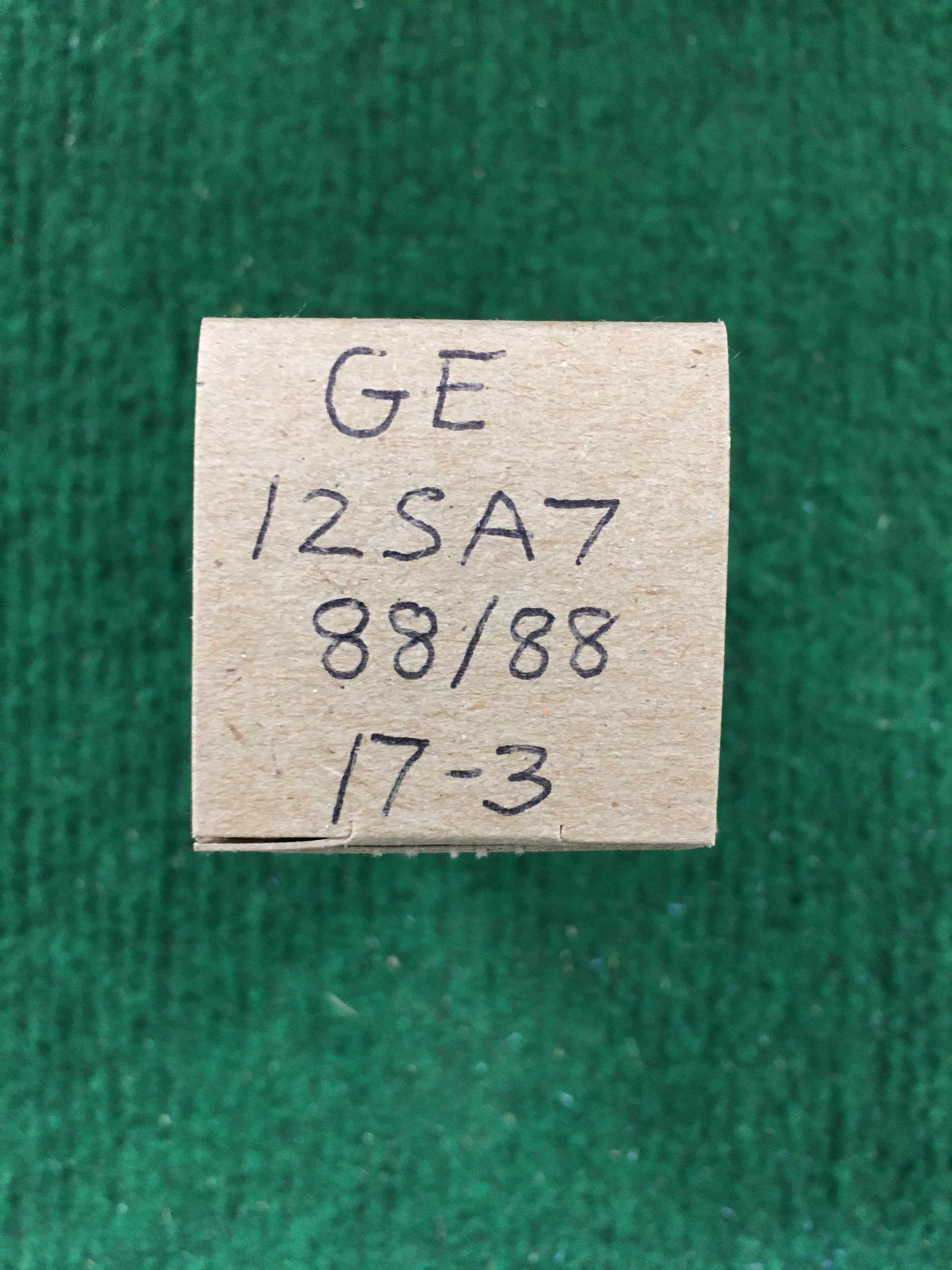 GE 12SA7 Vacuum Tube * Tested 88/88