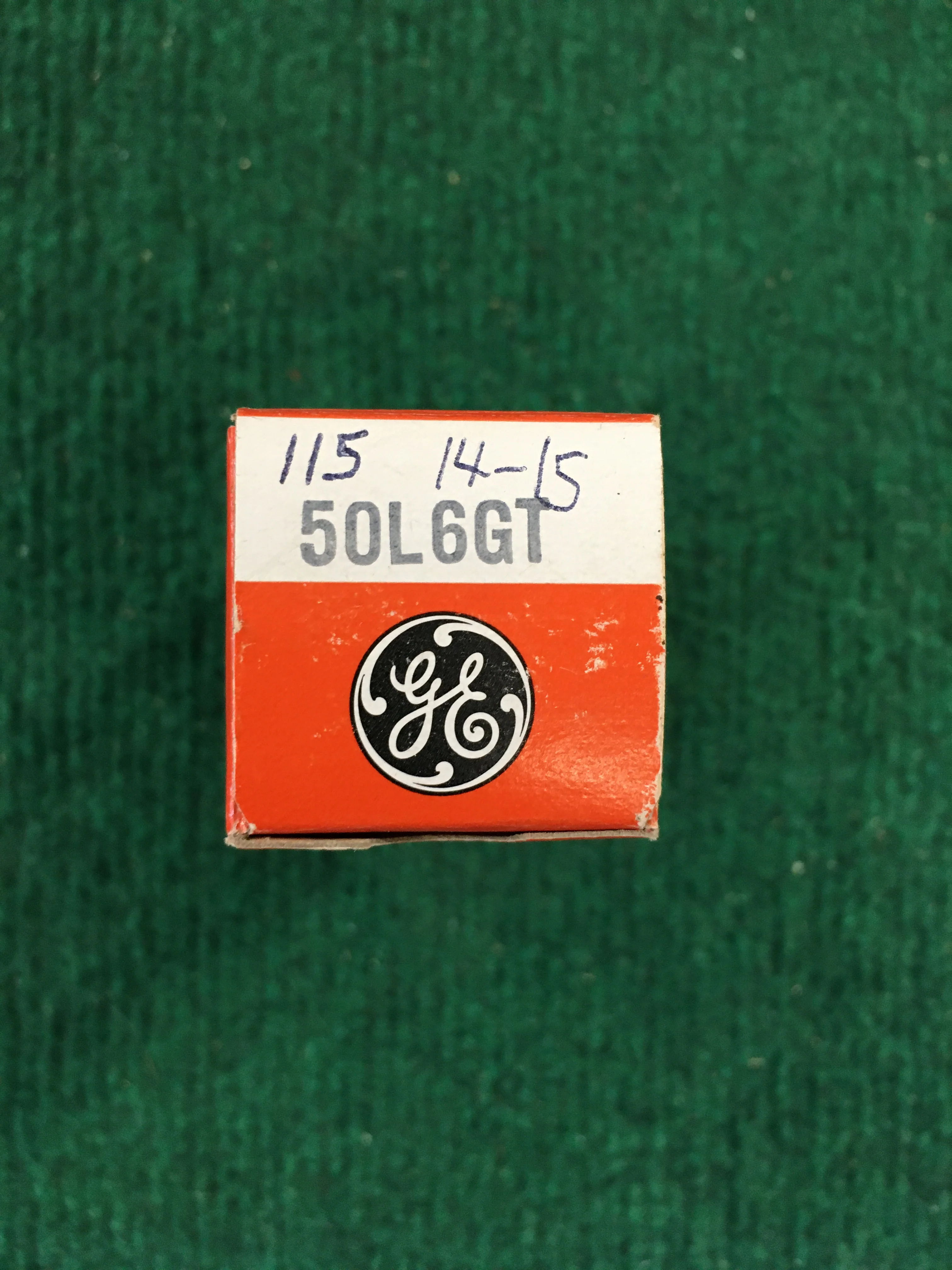 GE 50L6GT Vacuum Tube * Tested 115