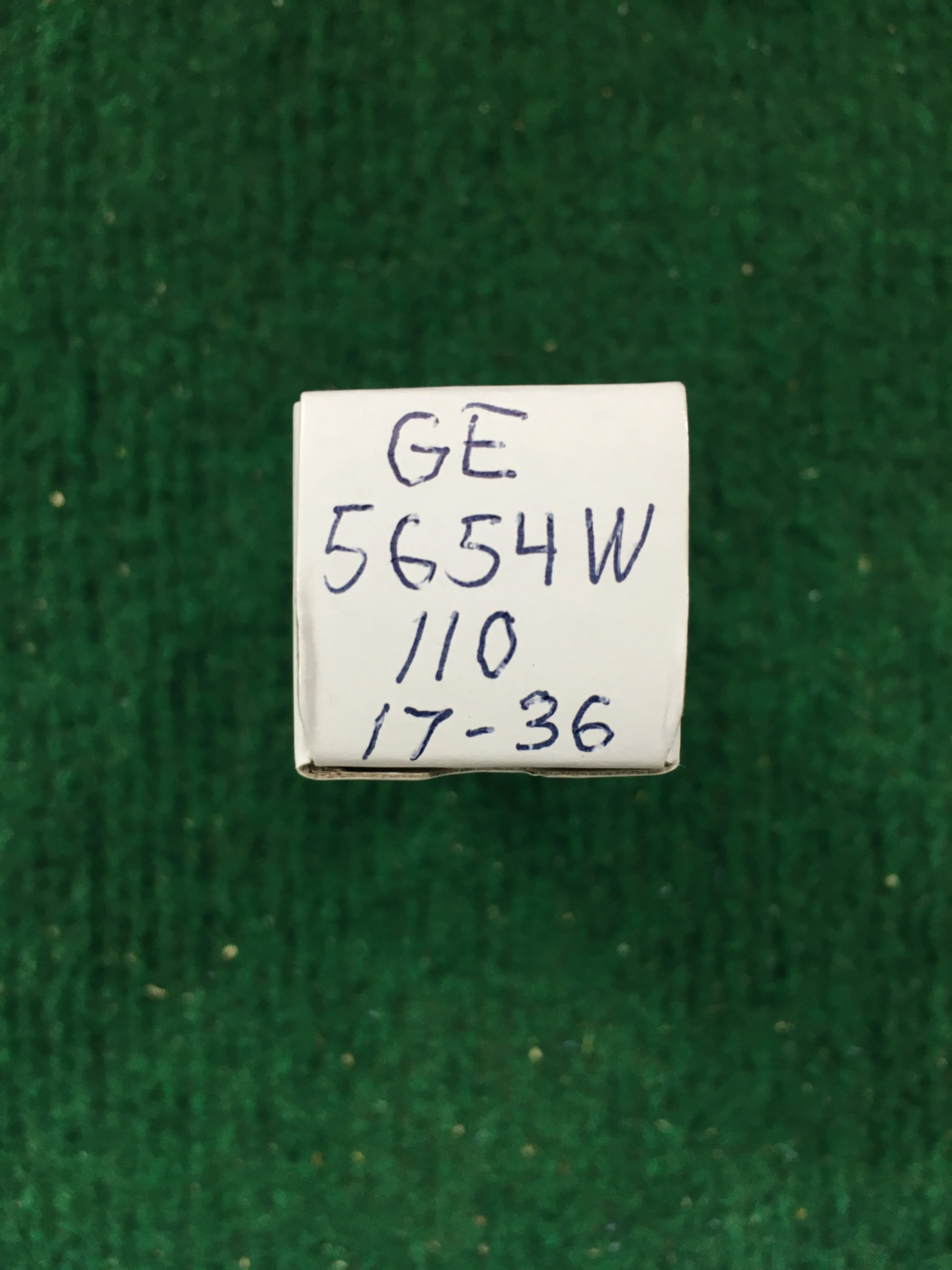 GE 5654W Vacuum Tube * Tested 110