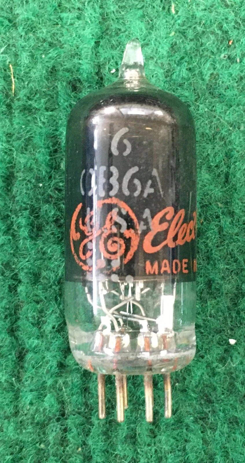 GE * 6CB6A Tube * Tested 83 - Image 2