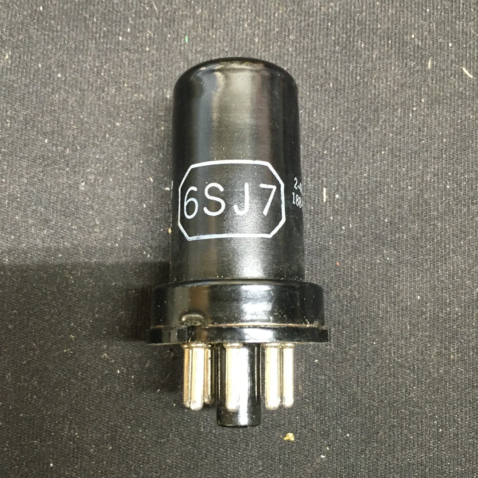 GE 6SJ7 (Metal) Vacuum Tube * Tested 125% - Image 3
