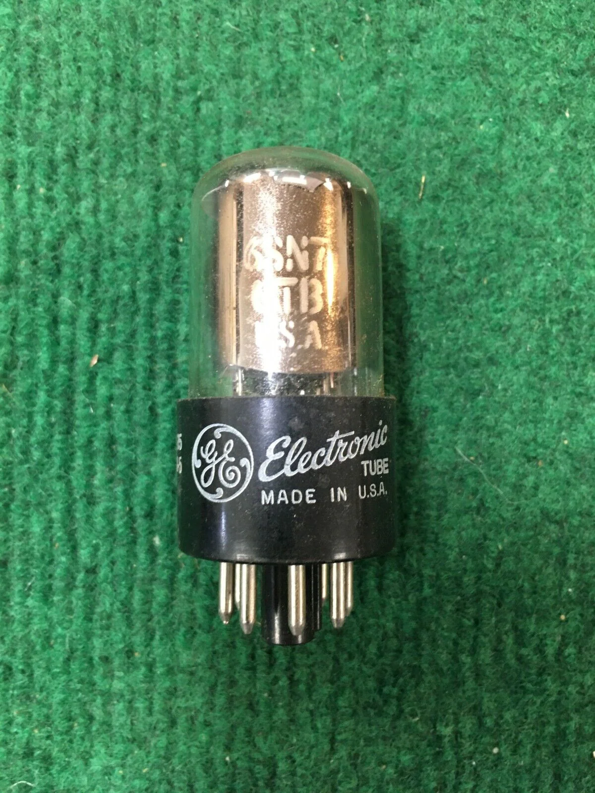 GE 6SN7GTB  Vacuum Tube * Tested 90%/90% - Image 2