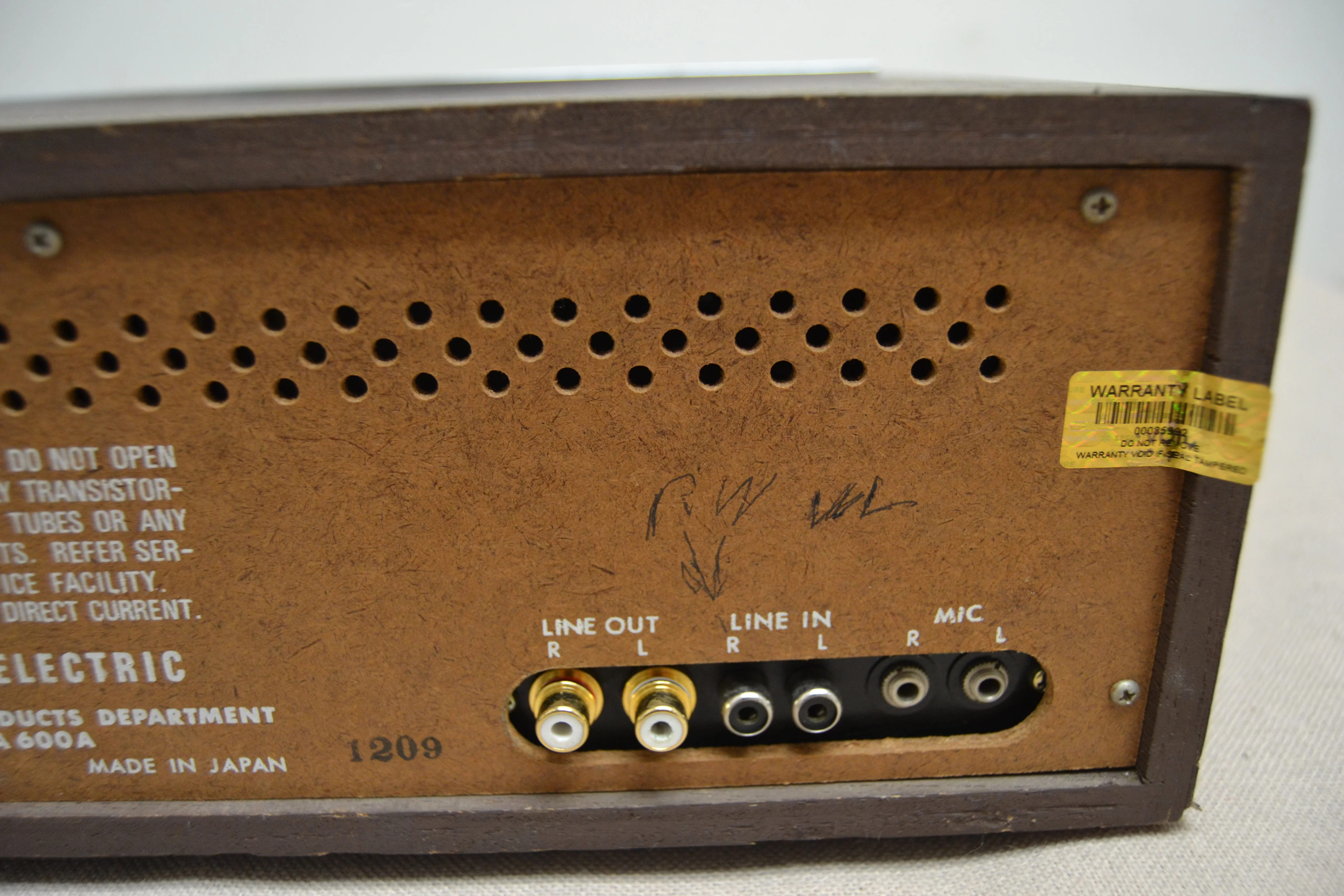 GE General Electric TA-600A * 8 Track Player/Recorder * Fully Serviced * New Belts - Image 15