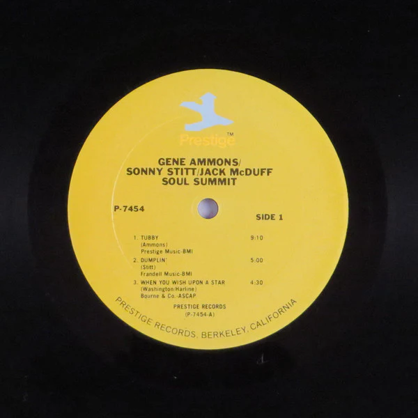 Gene Ammons And Sonny Stitt With Brother Jack McDuff - Soul Summit (LP, Album, RE, Pit) (Mint (M)) - Image 3