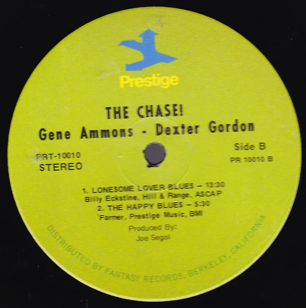 Gene Ammons & Dexter Gordon - The Chase! (LP, Album, RE) (Very Good (VG)) - Image 4