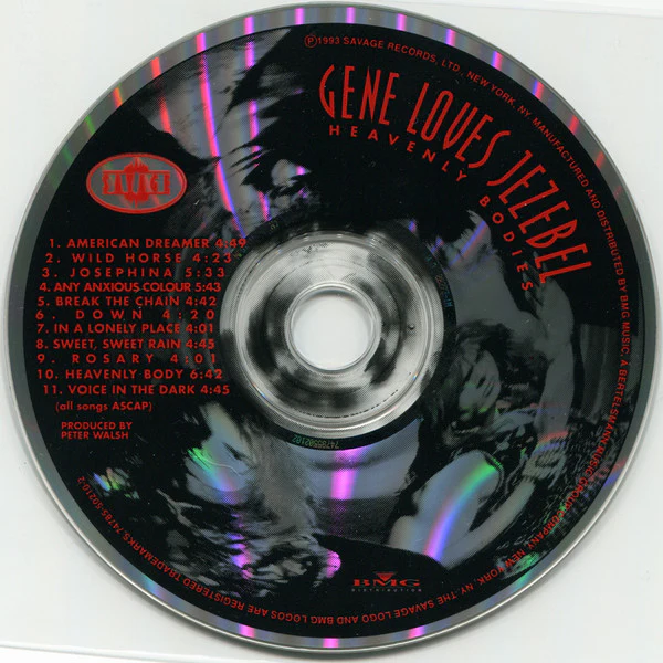 Gene Loves Jezebel - Heavenly Bodies (CD, Album) (Very Good Plus (VG+)) - Image 3