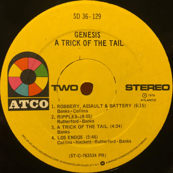 Genesis - A Trick Of The Tail (LP, Album, PR ) (Good Plus (G+)) - Image 5