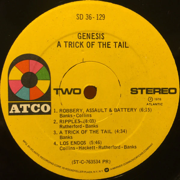 Genesis - A Trick Of The Tail (LP, Album, PR ) (Very Good Plus (VG+)) - Image 5