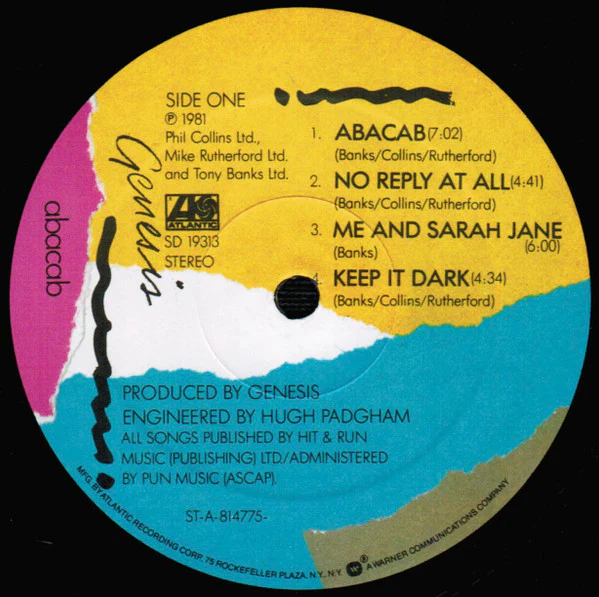 Genesis - Abacab (LP, Album, COR) (Good Plus (G+)) - Image 5