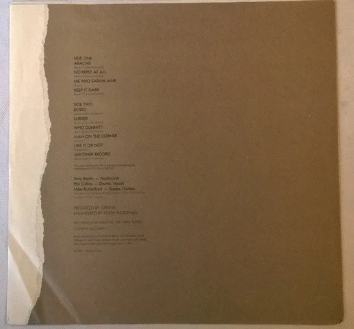 Genesis - Abacab (LP, Album, D/B) (Very Good (VG)) - Image 4