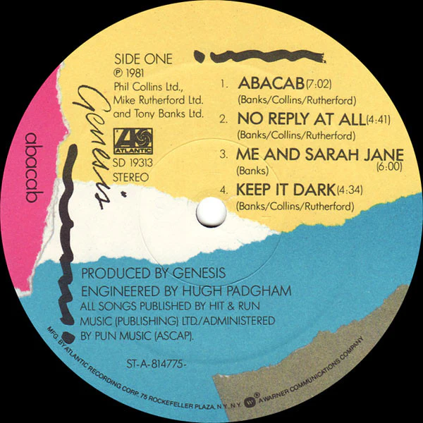 Genesis - Abacab (LP, Album, D) (Near Mint (NM or M-)) - Image 3