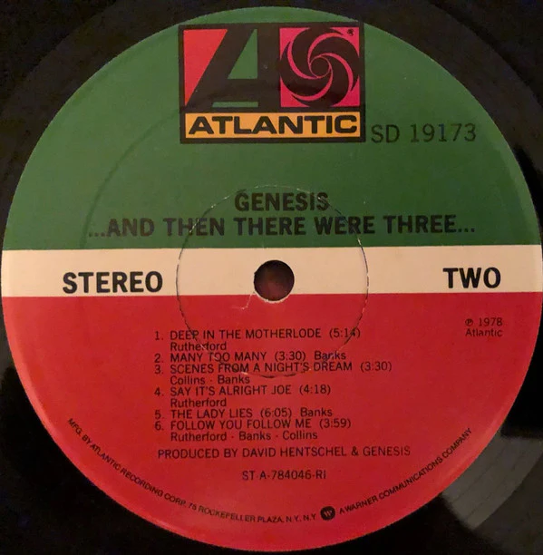 Genesis - ...And Then There Were Three... (LP, Album) (Near Mint (NM or M-)) - Image 4