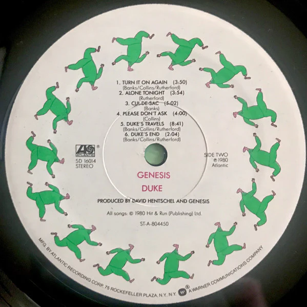 Genesis - Duke (LP, Album, Mon) (Very Good Plus (VG+)) - Image 4