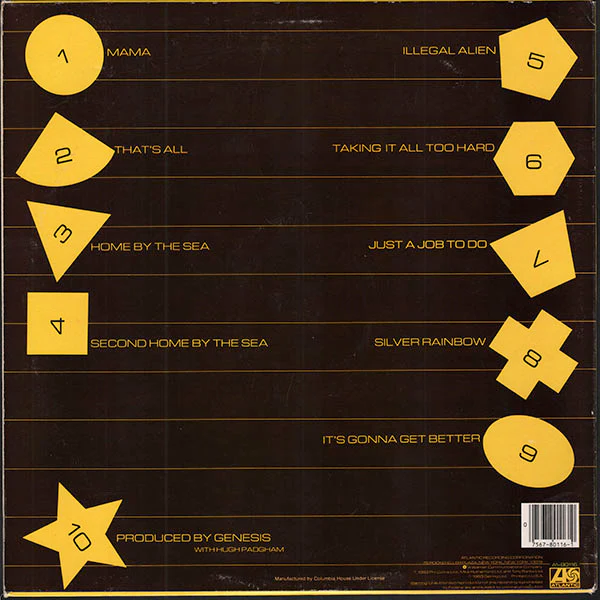 Genesis - Genesis (LP, Album, Club) (Very Good Plus (VG+)) - Image 2
