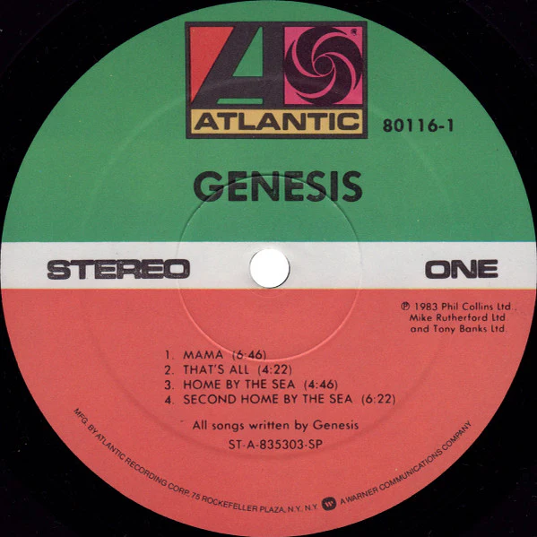 Genesis - Genesis (LP, Album, SP ) (Very Good (VG)) - Image 3