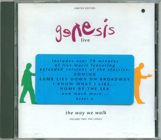 Genesis - Live / The Way We Walk (Volume Two: The Longs) (CD, Album, Ltd) (Near Mint (NM or M-)) - Image 2
