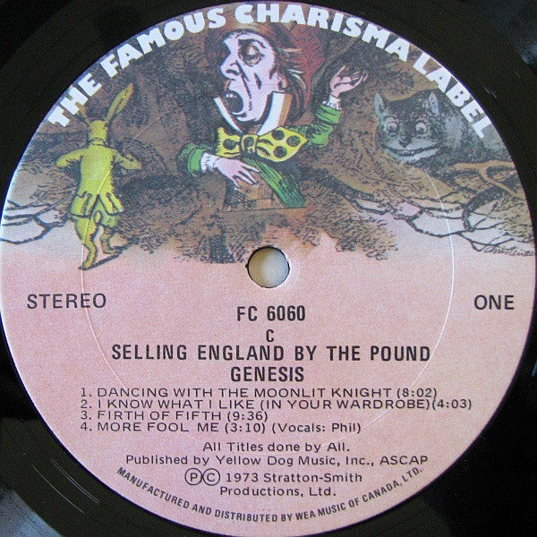 Genesis - Selling England By The Pound (LP, Album) (Very Good (VG)) - Image 3
