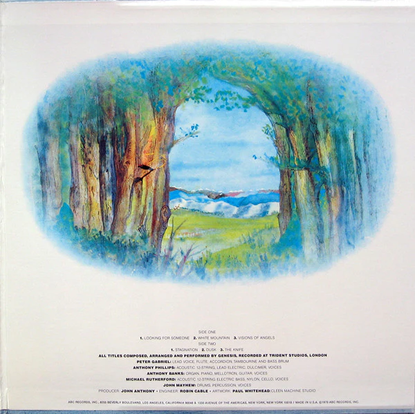 Genesis - Trespass (LP, Album, RE, Gat) (Good Plus (G+)) - Image 3