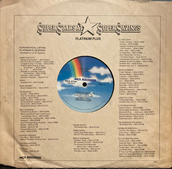 Genesis - Trespass (LP, Album, RE, Glo) (Very Good (VG)) - Image 4