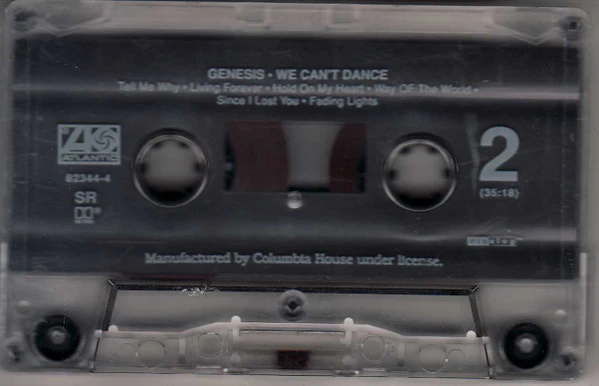 Genesis - We Can't Dance (Cass, Album, Club, SR) (Near Mint (NM or M-)) - Image 4