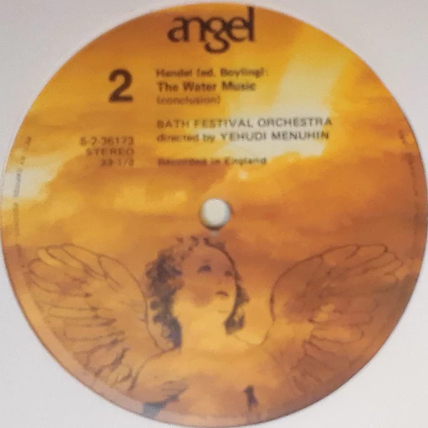 Georg Friedrich Händel, Bath Festival Orchestra, Yehudi Menuhin - Water Music (Complete) (LP, RP) (Very Good Plus (VG+)) - Image 4