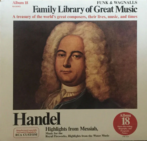 Georg Friedrich Händel - Highlights From Messiah (LP, Album, Comp) (Very Good Plus (VG+))