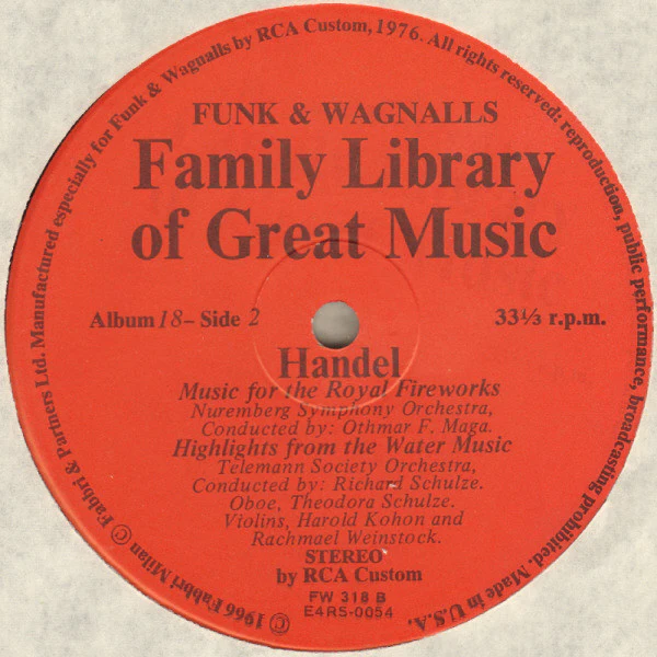 Georg Friedrich Händel - Highlights From Messiah (LP, Album, Comp) (Very Good Plus (VG+)) - Image 4