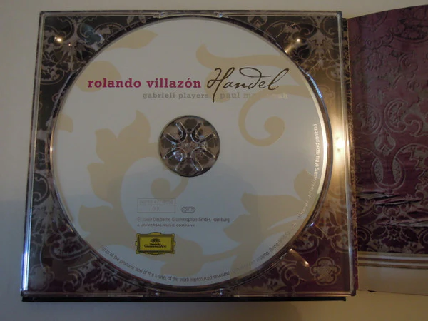 Georg Friedrich Händel – Rolando Villazón, Gabrieli Players, Paul McCreesh - Handel (CD, Album, Dlx, Ltd + DVD, NTSC) (Mint (M)) - Image 3