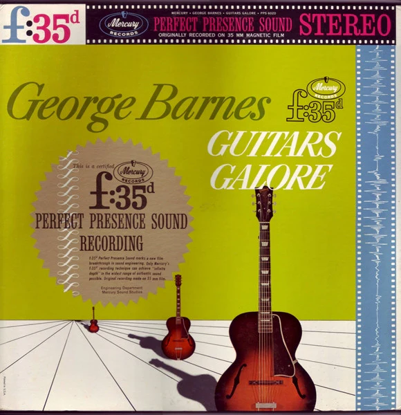 George Barnes - Guitars Galore (LP, Album) (Very Good Plus (VG+))