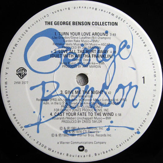 George Benson - The George Benson Collection (2xLP, Comp, SRC) (Very Good Plus (VG+)) - Image 3