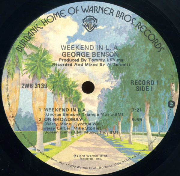 George Benson - Weekend In L.A. (2xLP, Album, Los) (Very Good (VG)) - Image 3