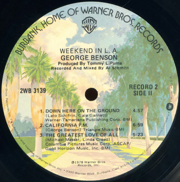 George Benson - Weekend In L.A. (2xLP, Album, Los) (Very Good (VG)) - Image 4