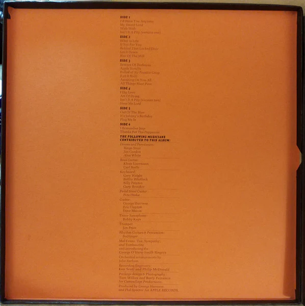 George Harrison - All Things Must Pass (3xLP, Album, Scr + Box) (Very Good Plus (VG+)) - Image 2