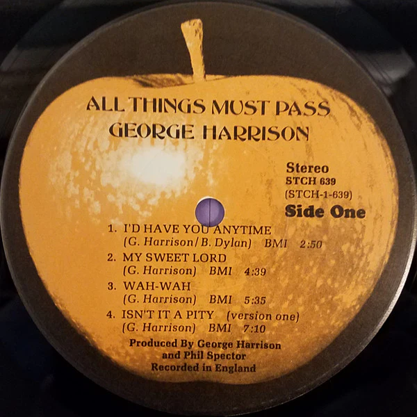 George Harrison - All Things Must Pass (3xLP, Album, Scr + Box) (Very Good Plus (VG+)) - Image 3