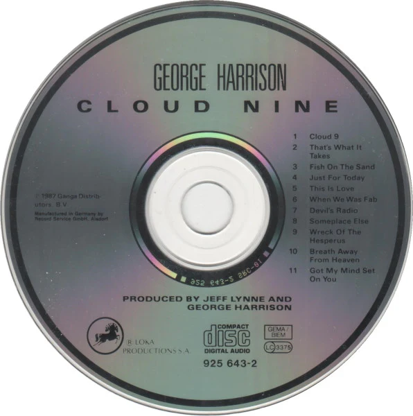 George Harrison - Cloud Nine (CD, Album) (Near Mint (NM or M-)) - Image 3