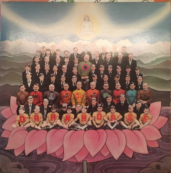 George Harrison - Dark Horse (LP, Album, Blu) (Very Good Plus (VG+))