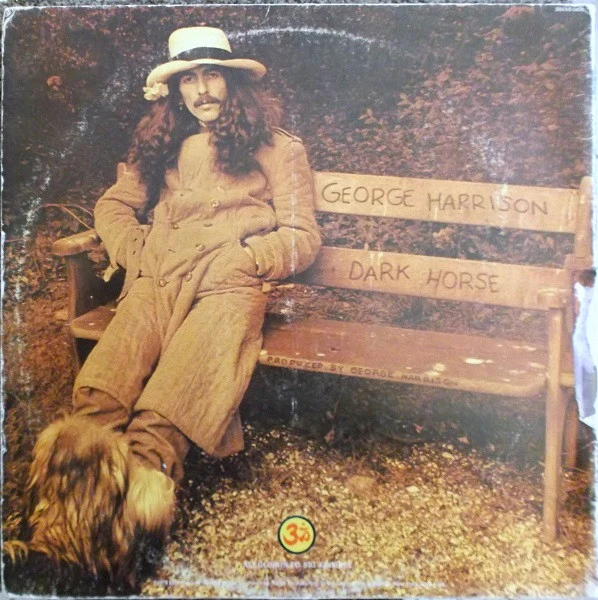 George Harrison - Dark Horse (LP, Album, Blu) (Very Good Plus (VG+)) - Image 4