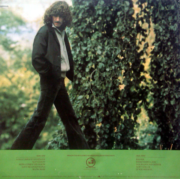 George Harrison - George Harrison (LP, Album, Win) (Very Good Plus (VG+)) - Image 2