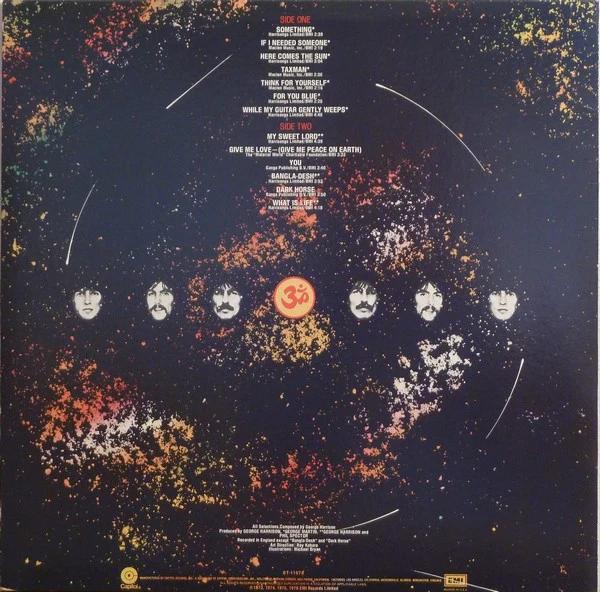George Harrison - The Best Of George Harrison (LP, Comp, Win) (Very Good Plus (VG+)) - Image 2