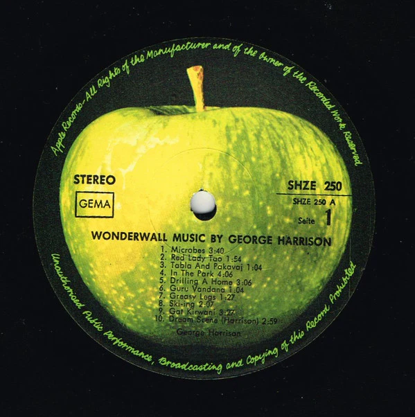 George Harrison - Wonderwall Music (LP, Album, RE) (Very Good Plus (VG+)) - Image 3