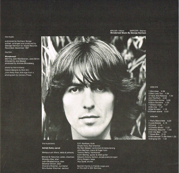 George Harrison - Wonderwall Music (LP, Album, RE) (Very Good Plus (VG+)) - Image 4