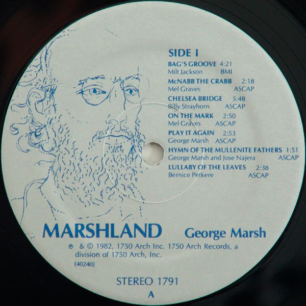 George Marsh Featuring Mel Graves - Marshland (LP, Album) (Very Good Plus (VG+)) - Image 3