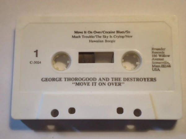 George Thorogood & The Destroyers - Move It On Over (Cass, Album) (Very Good Plus (VG+)) - Image 4