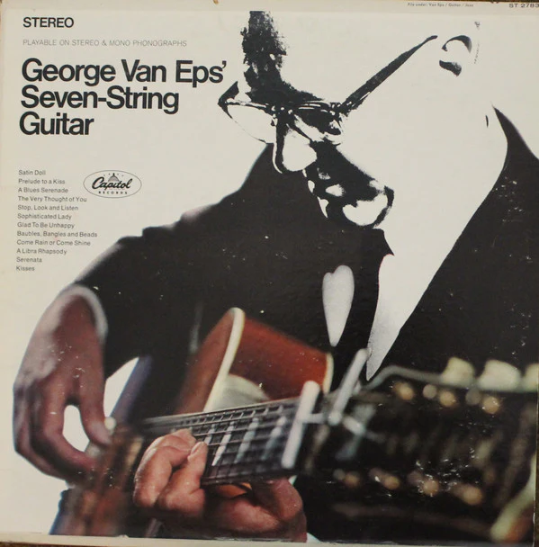 George Van Eps - George Van Eps' Seven-String Guitar (LP, Album) (Very Good Plus (VG+))